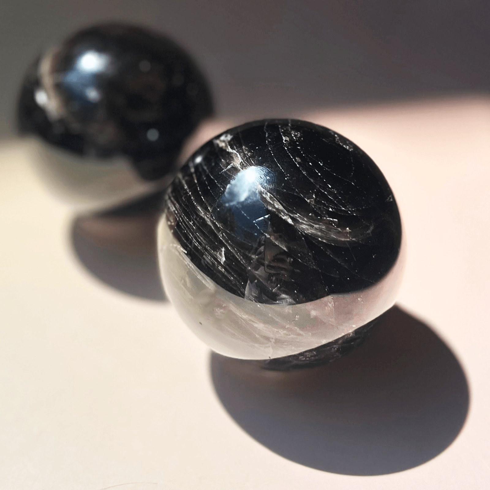 dark smoky quartz crystal sphere high quality polished crystal ball