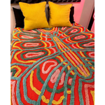 Chenille Tufted Bedspread - Butterfly