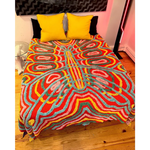 Chenille Tufted Bedspread - Butterfly