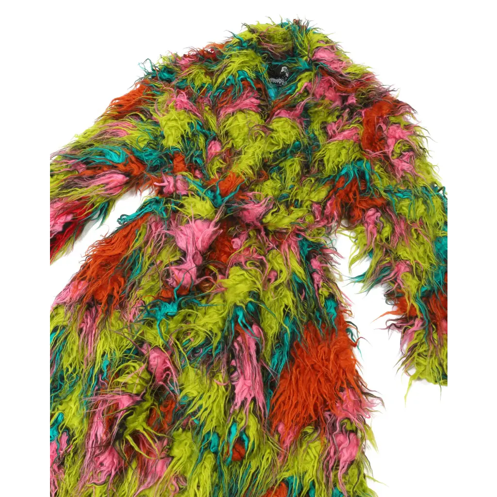 Multicolor Faux Fur Jacket 