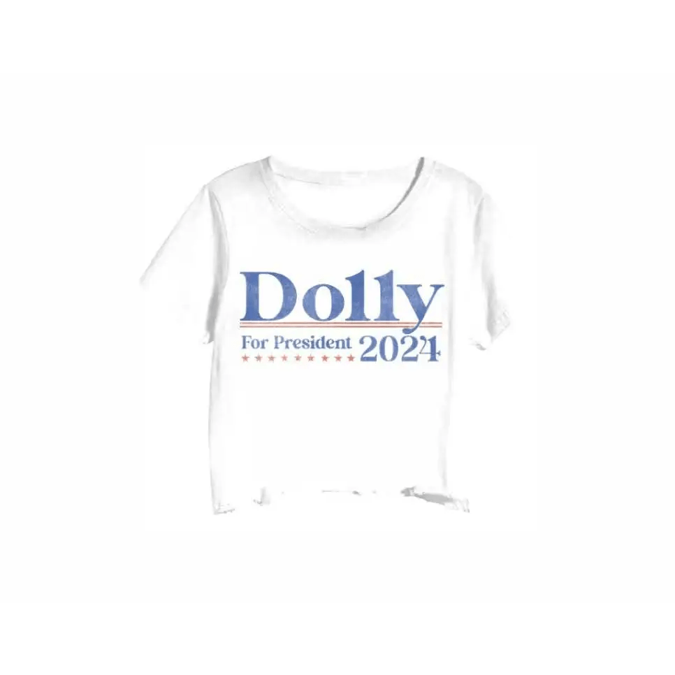 Dolly Parton for President 2024 Crop Top - The Boho Depot