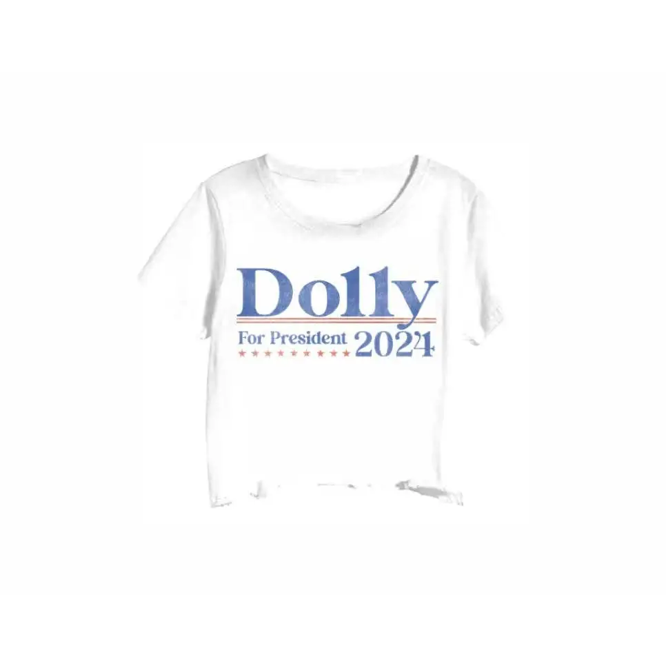 Dolly Parton for President 2024 Crop Top - XS