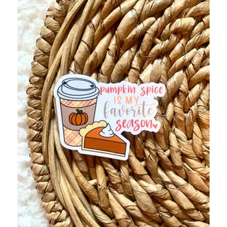 Pumpkin Spice Sticker