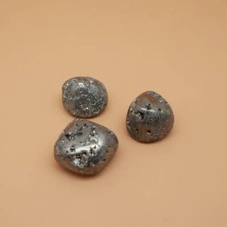 Pyrite Crystal Tumbled Stone - Crystals