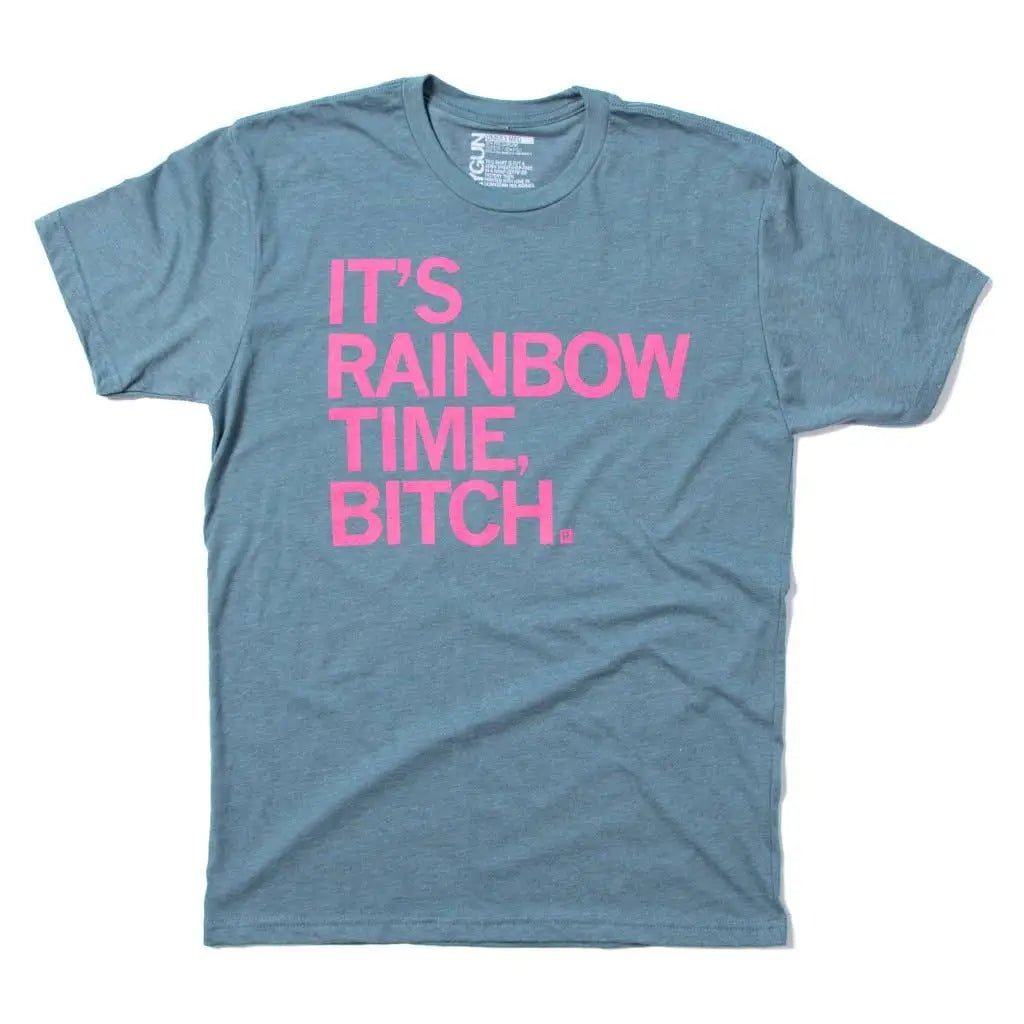 Pride Shirt - Rainbow Time - Small - Shirts & Tops