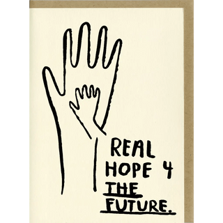 'Real Hope For the Future' Greeting Card - The Boho Depot