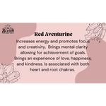 Red Aventurine Crystal Tumbled Stone - Crystals