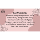Red Aventurine Crystal Tumbled Stone - Crystals