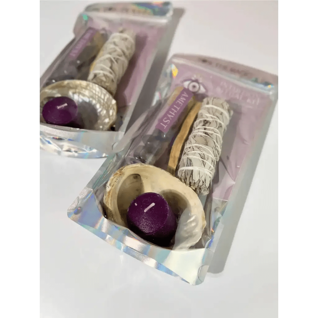 Ritual Spell Kit Protection with Amethyst