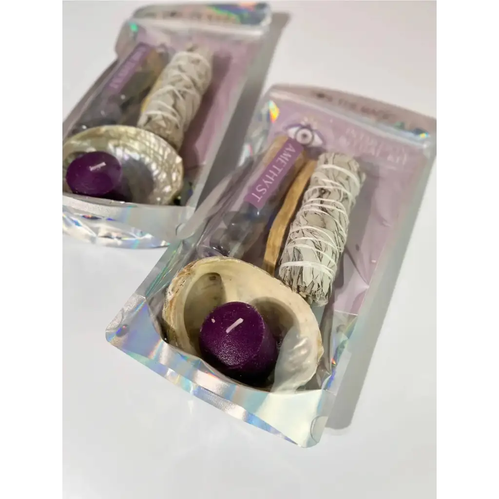 Ritual Spell Kit Protection with Amethyst