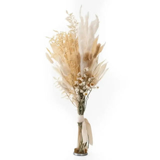 Romantic Ivory Plumes Bouquet