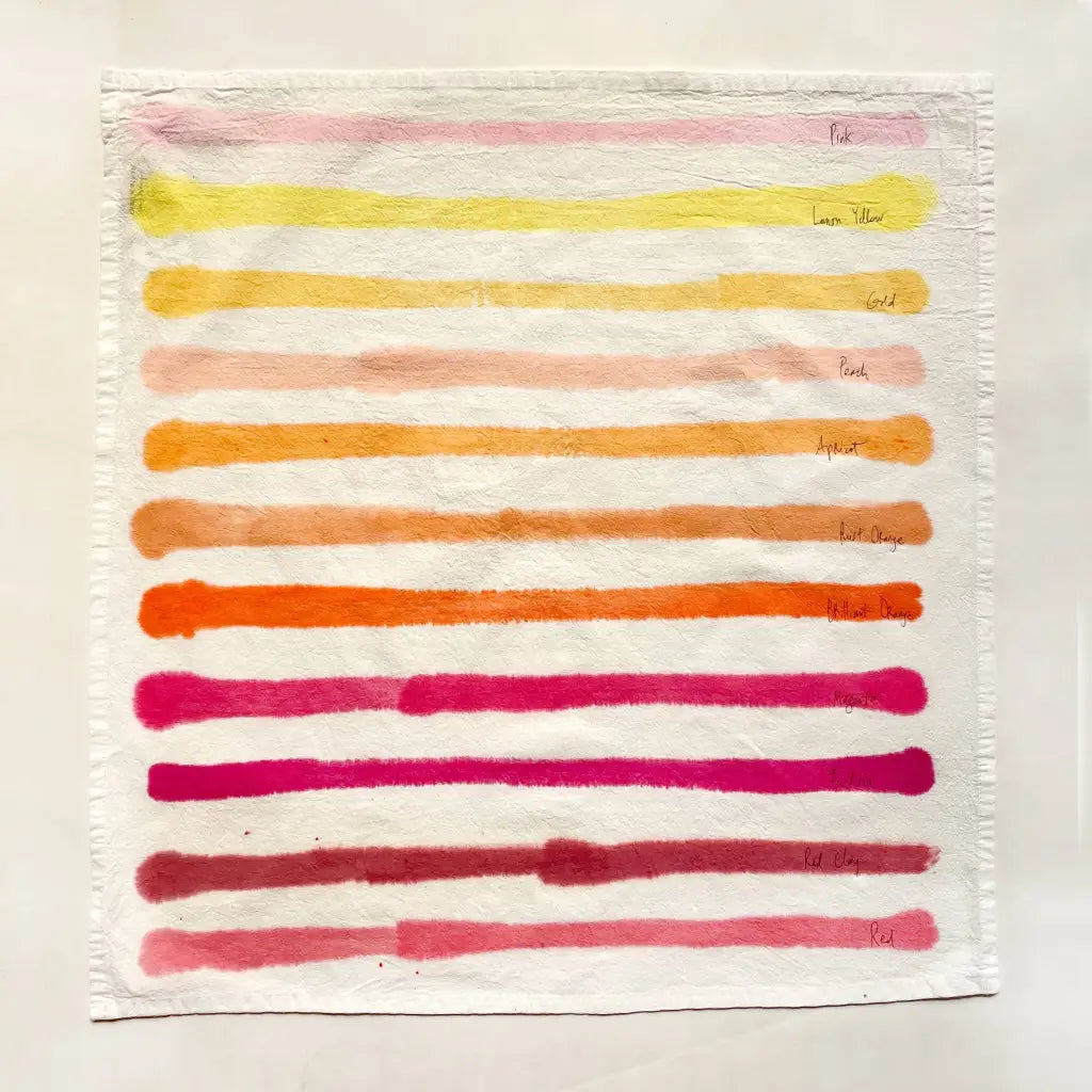 ROYs Hand - painted Tea Towel
