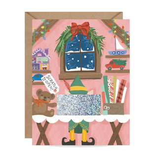 Scratch-off Santa’s Workshop - Holiday Card