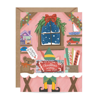 Scratch-off Santa’s Workshop - Holiday Card