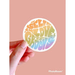 Self Love is Groovy Sticker
