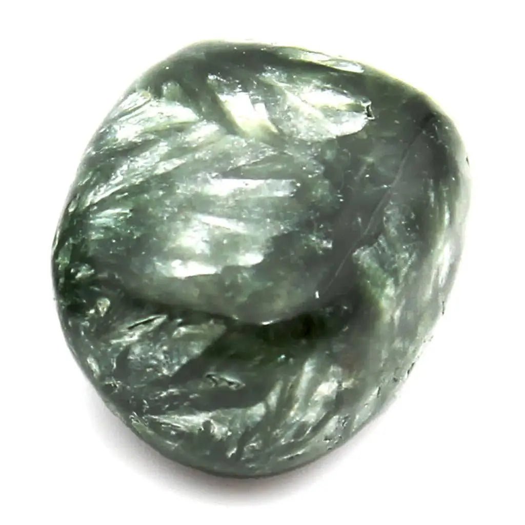 Seraphinite Crystal Tumble - The Boho Depot