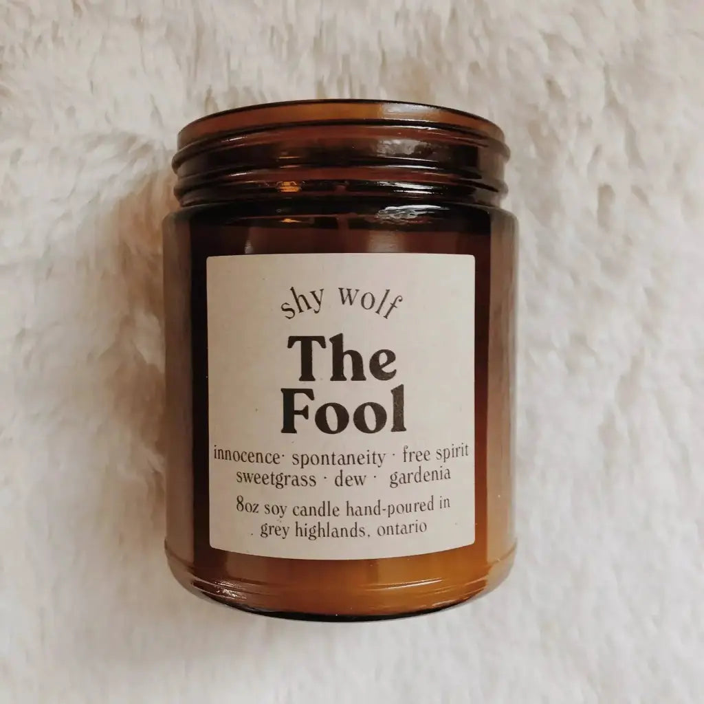Shy Wolf Candles: The Tarot Collection - Fool Candles