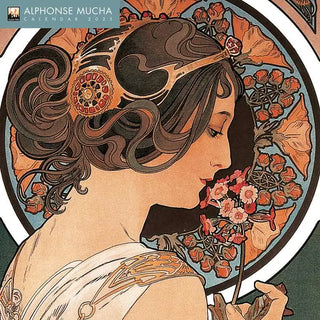 Alphonse Mucha Wall Calendar 2025