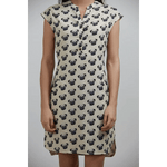 Pug Face Print Tunic Dress