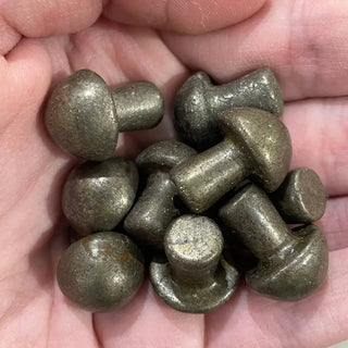 Small Pyrite Crystal Mushrooms - Pyrite