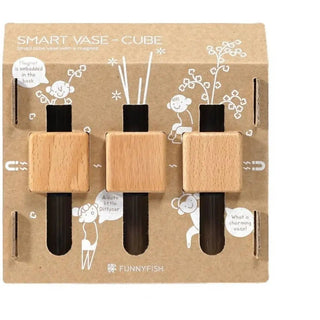 Smart Magnet Vase - Cubes (Bright set of 3)