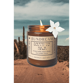 South To Baja - Candle 8oz - Amber Glass Jar