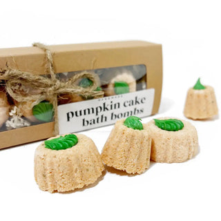 Pumpkin Cake Bath Bomb Gift Set