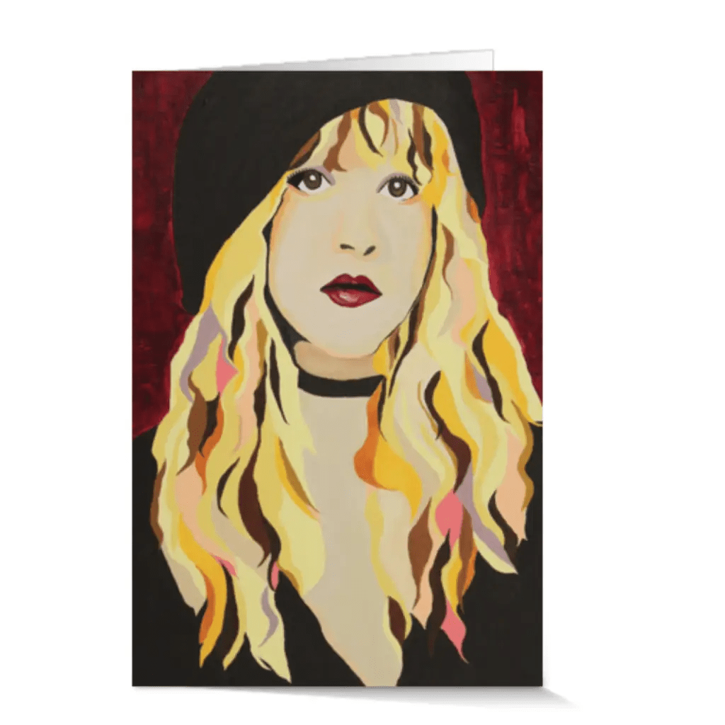 Stevie Nicks Greeting Card