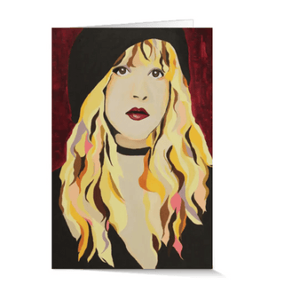 Stevie Nicks Greeting Card