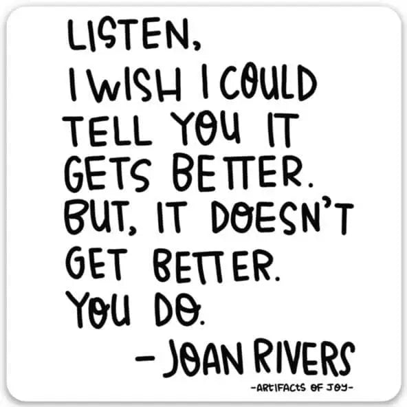 Sticker Listen I Wish Could Tell You It Gets Better