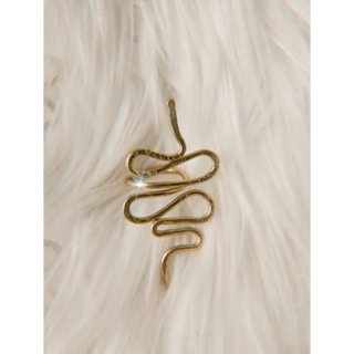 Serpentine Brass Wire Ring