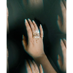 Serpentine Brass Wire Ring
