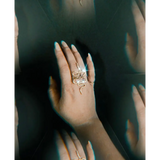Serpentine Brass Wire Ring