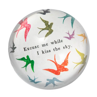 Sugarboo & Co - Excuse Me While I Kiss The Sky Paperweight