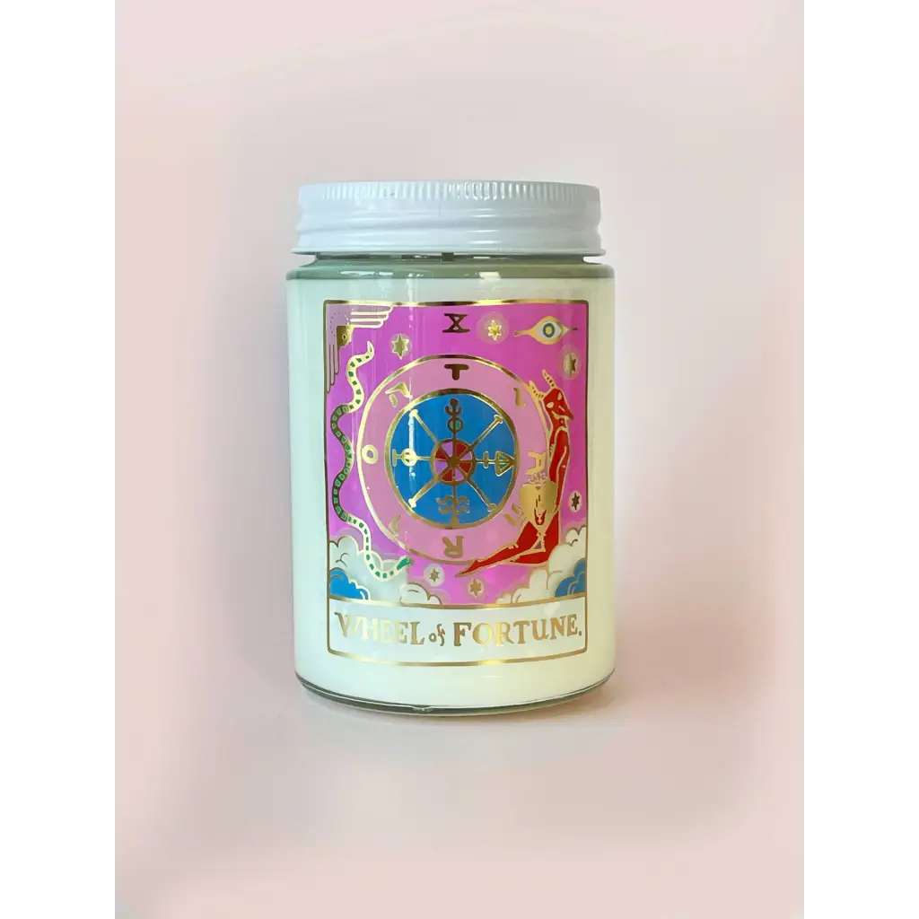 Tarot Candle | Wheel of Fortune