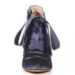 Taylor Velvet Retro Laceup Booties