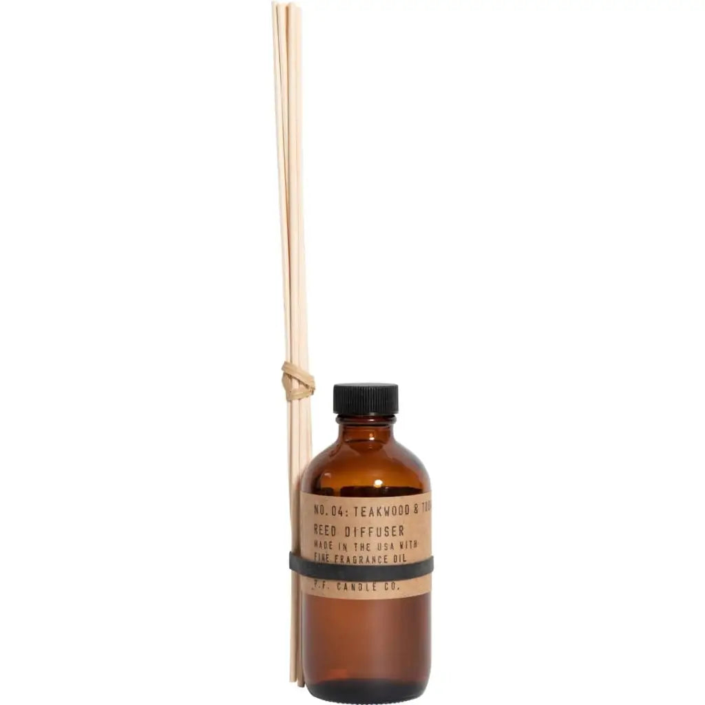 Teakwood & Tobacco - 3.5 oz Reed Diffuser from P.F. Candle