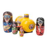 The Beatles Yellow Submarine Nesting Doll - The Boho Depot