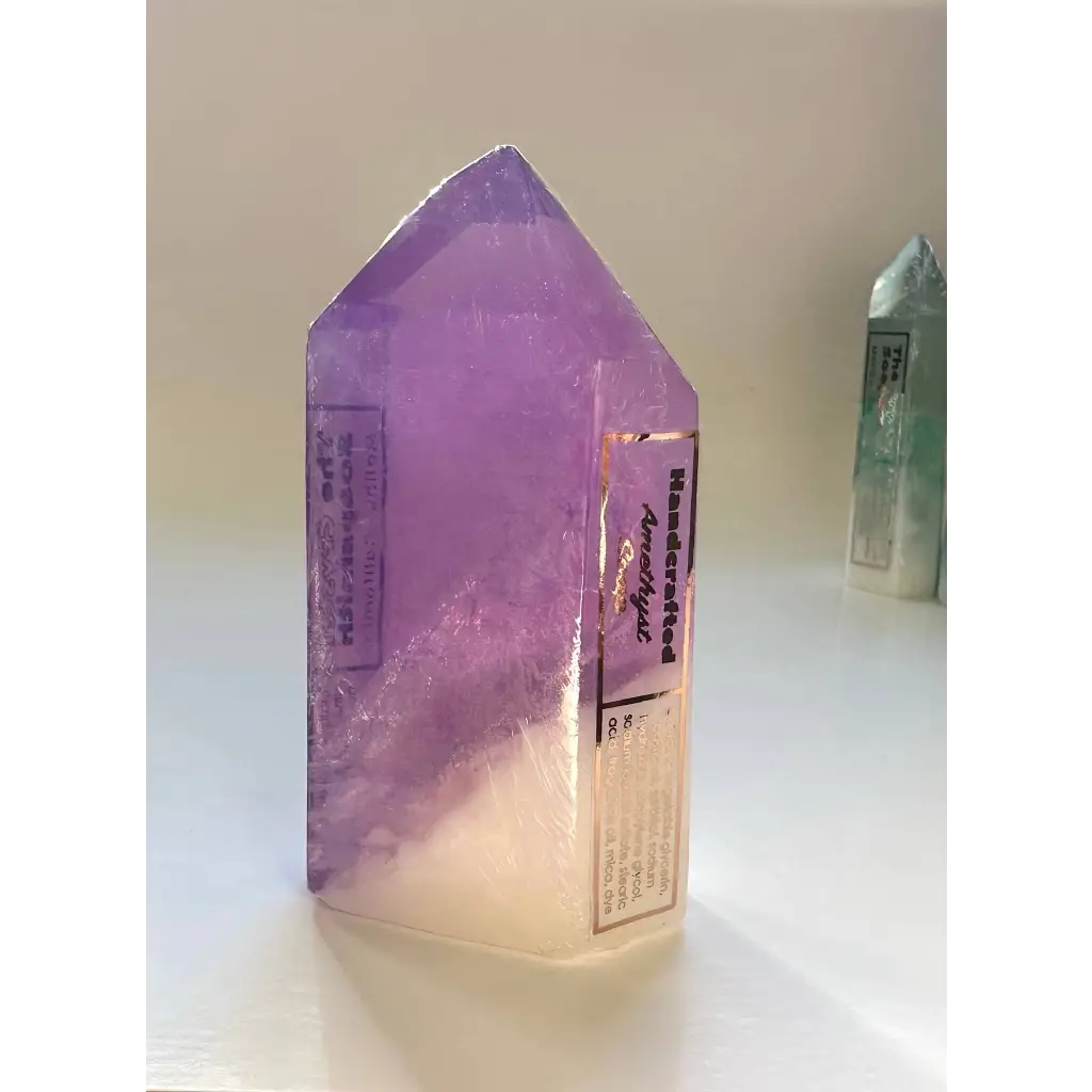 Crystal Gemstone Bar Soap by The Crystal Soapsmith