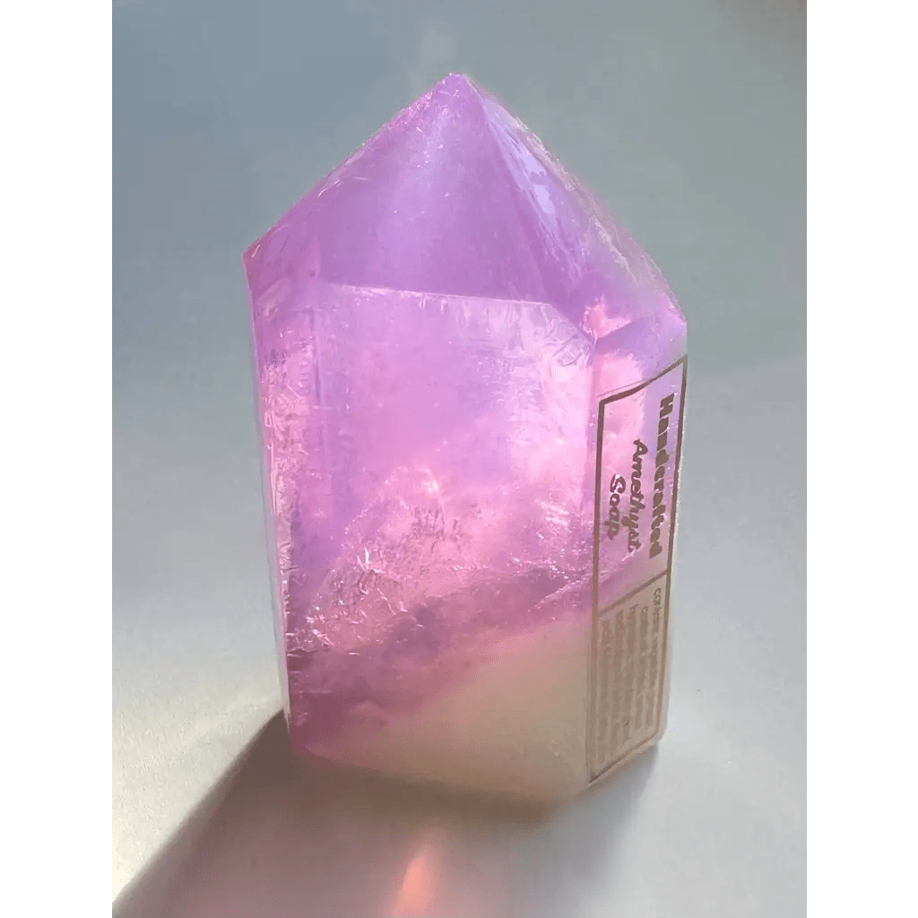 Crystal Gemstone Bar Soap by The Crystal Soapsmith