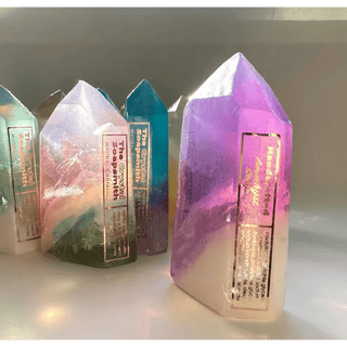 Crystal Gemstone Bar Soap by The Crystal Soapsmith