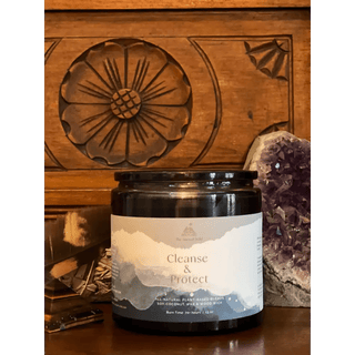 Cleanse and Protect Intention Candle