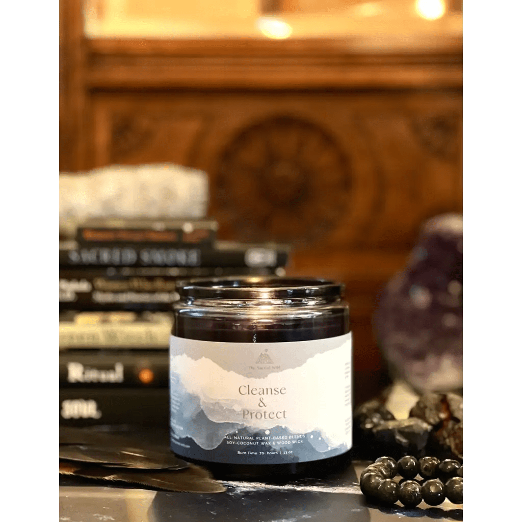 Cleanse and Protect Intention Candle