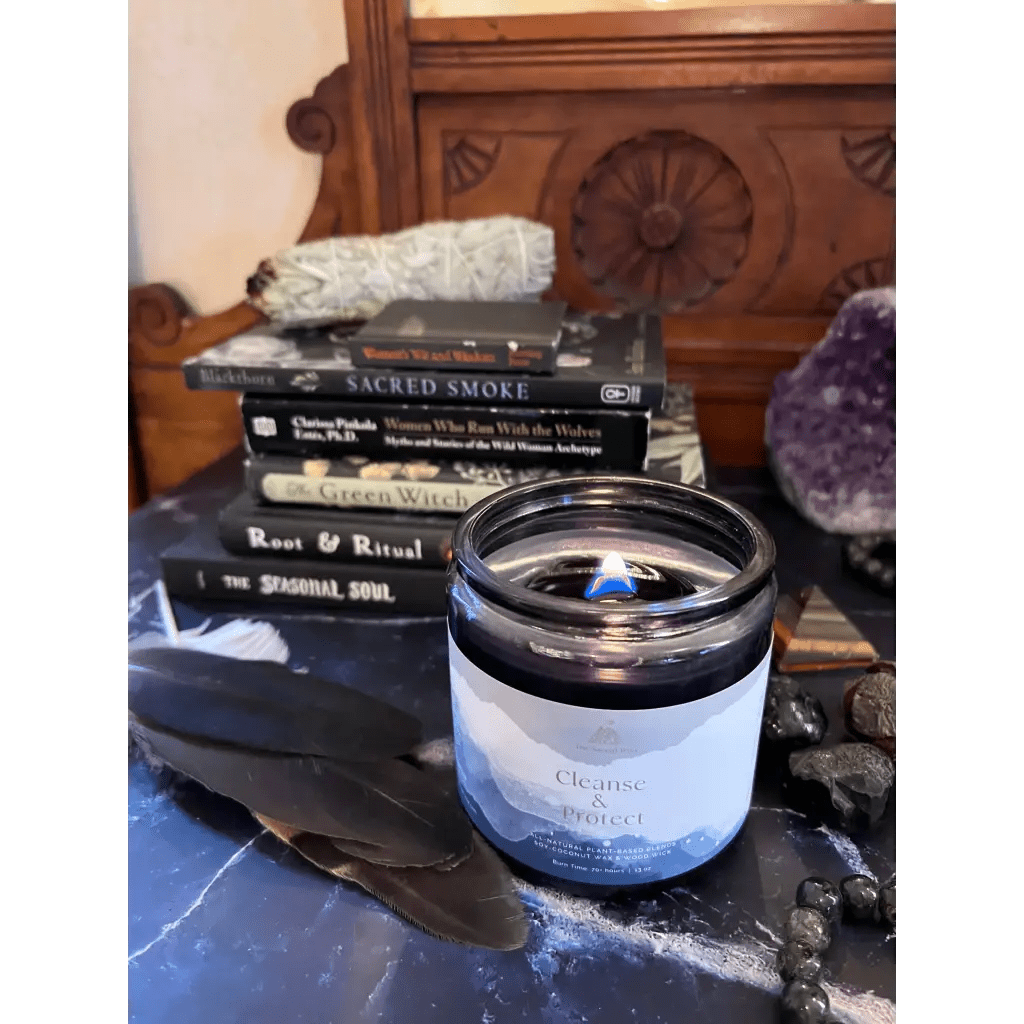 Cleanse and Protect Intention Candle