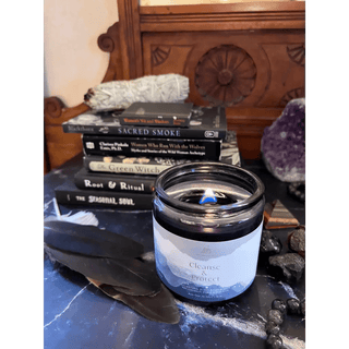 Cleanse and Protect Intention Candle