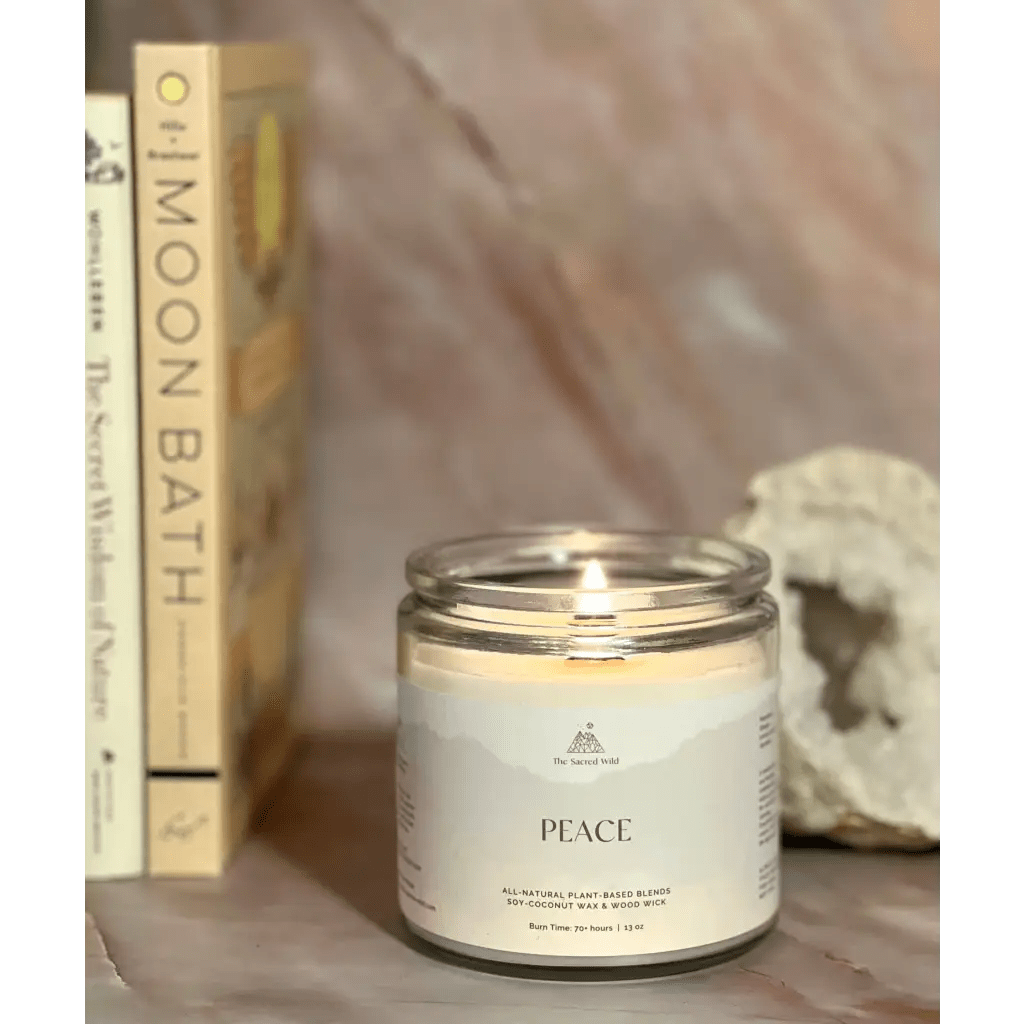 The Sacred Wild Candle Co - Peace Intention Candle