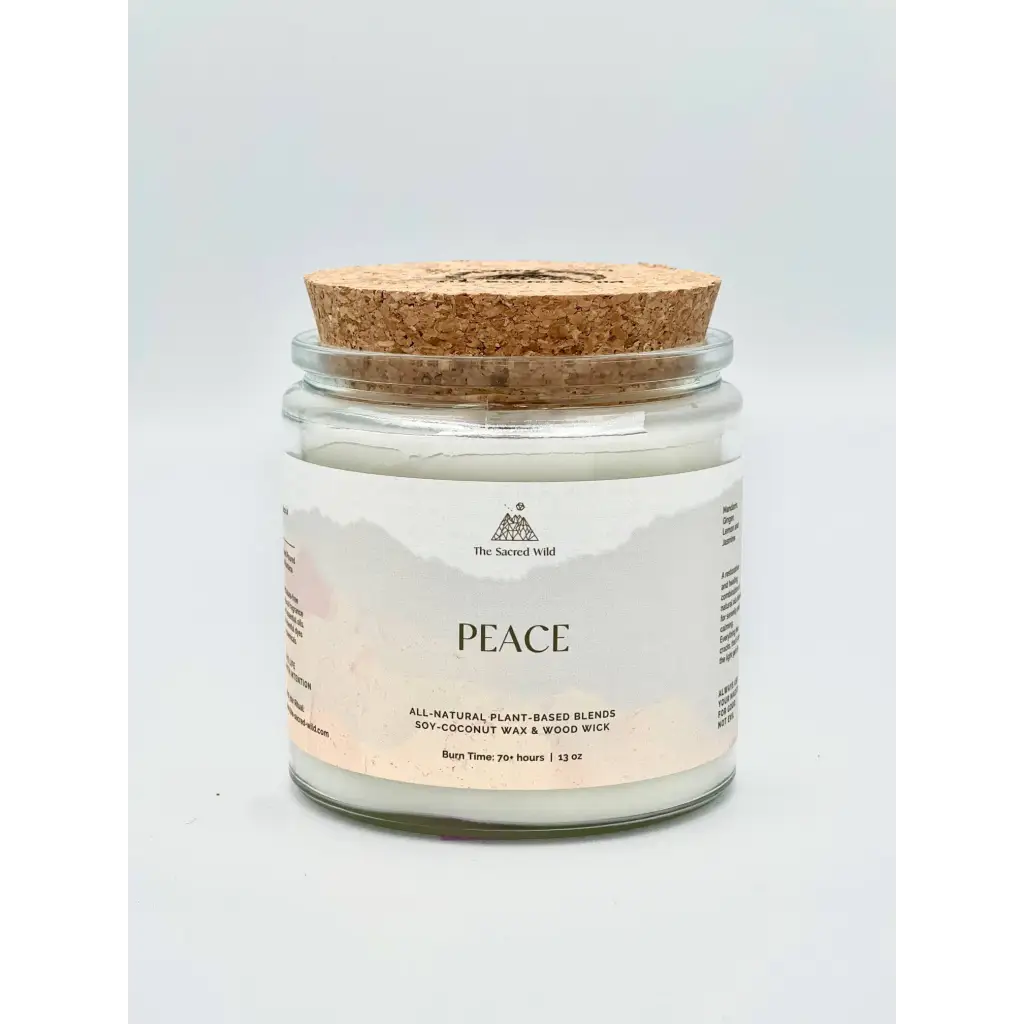 The Sacred Wild Candle Co - Peace Intention Candle