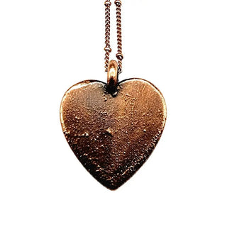 Tigers Eye Heart Necklace