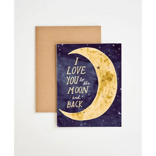 To The Moon And Back Card