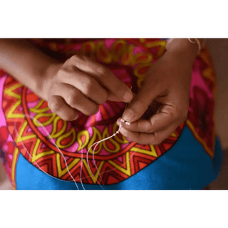 Tribal Beaded Earrings - earrings